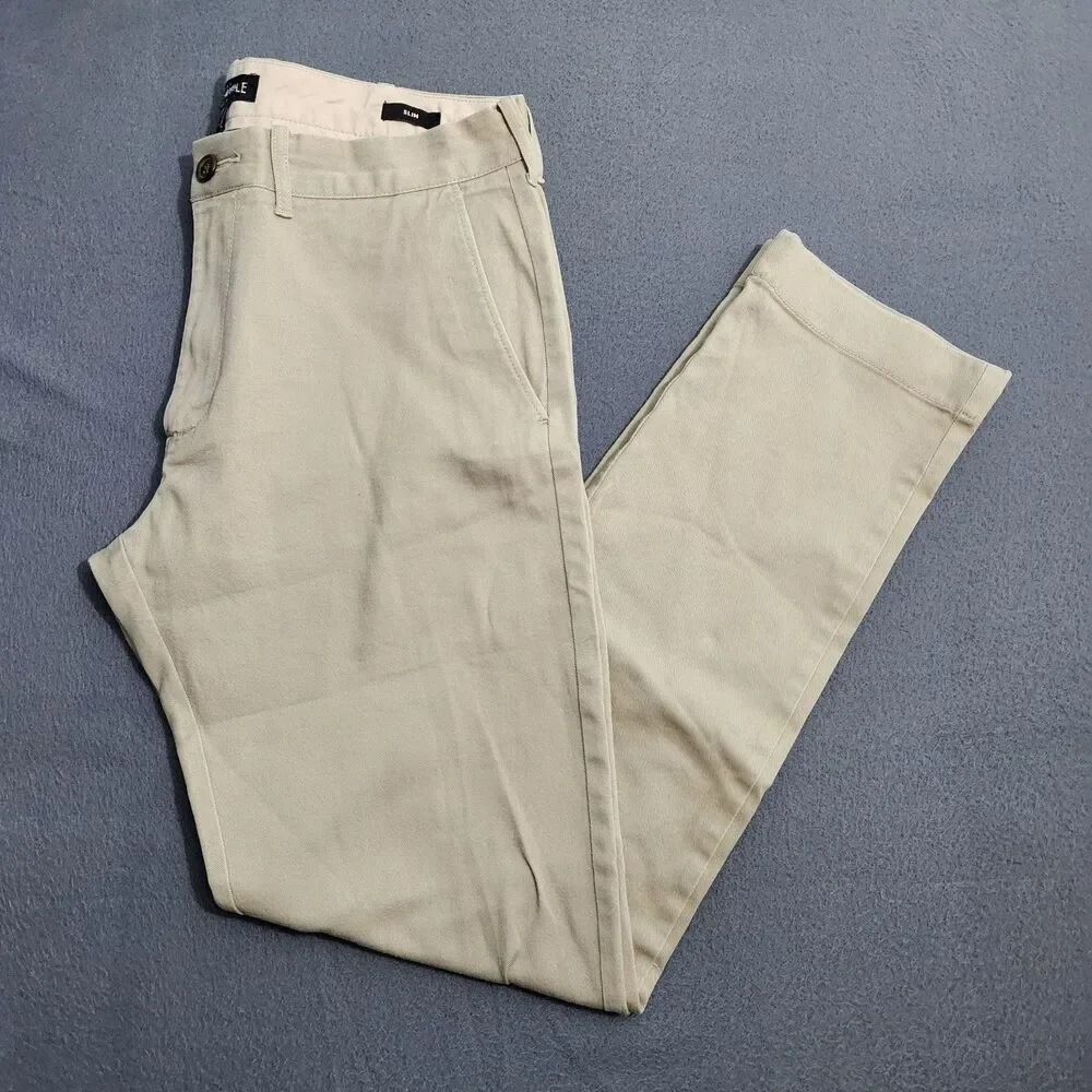 J. Crew Mercantile Flex Men 30X30 (32X29) Slim Fit Flex Chino Pants